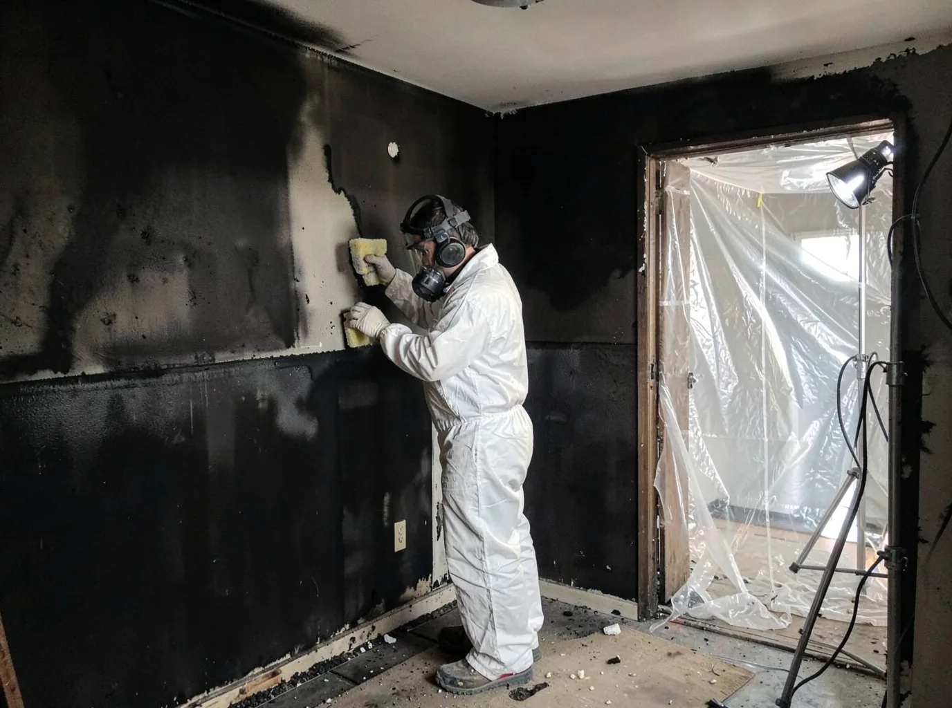 Fire Damage Restoration company in Lost Springs, KS